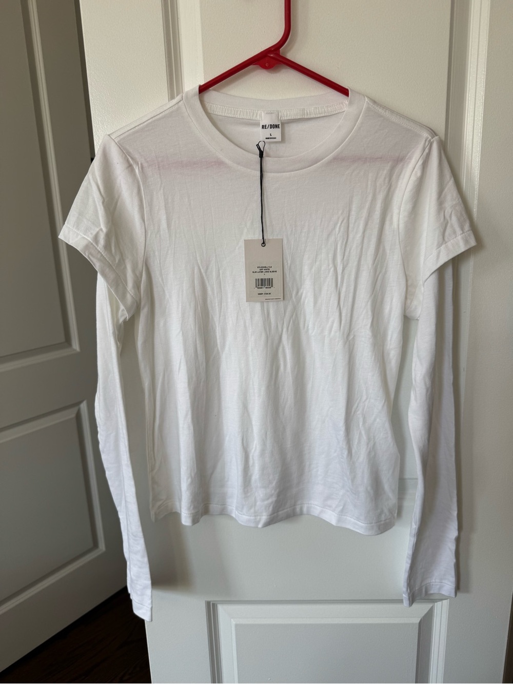 RE/DONE Women’s Layered Long Sleeve NWT
